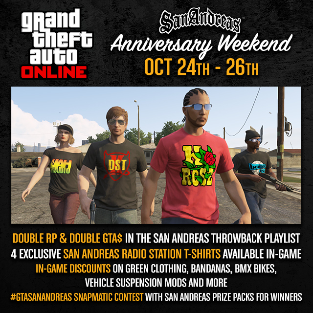 Грандиозное празднование десятилетия GTA San Andreas